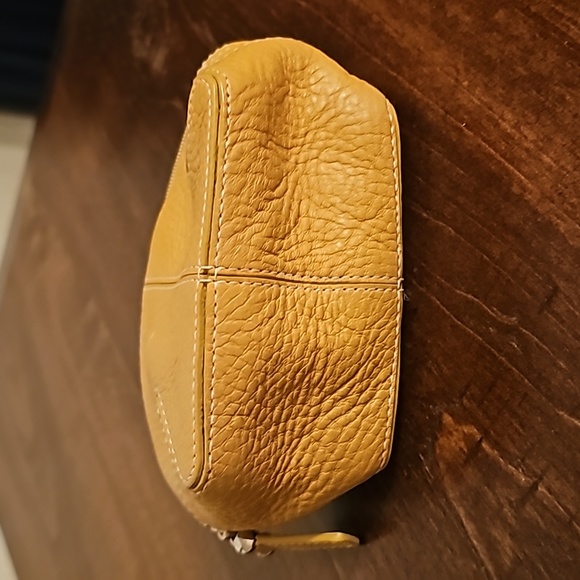 Authentic Cole Haan Leather Cosmetic Bag - Picture 3 of 5